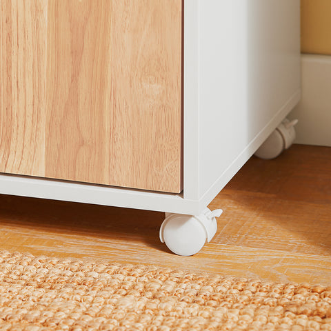 SoBuy ASK04-WN Printertafel Bijzettafel Nachtkastje
