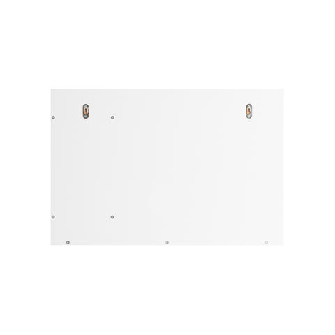SoBuy BZR128-W Badkamerspiegelkast, Hoge Kast, Badkamer Hangkast, Wandcommode, Wandplank, Spiegelkast