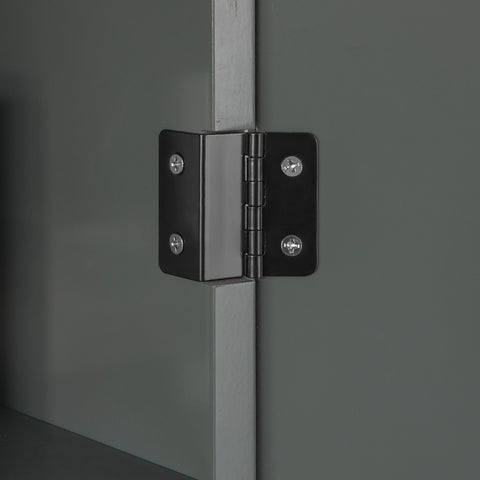 SoBuy BZR25-DG Medicijnkast -Badkamer - Verstelbare plank - Donkergrijs