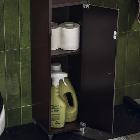 SoBuy BZR34-BR Badkameropbergmeubel Kolommeubel