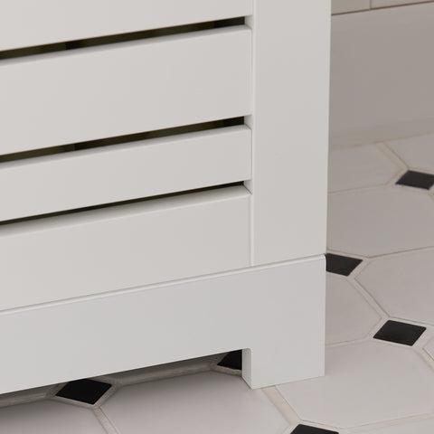 SoBuy BZR44-W badkamer ,hoge kast ,badkamerkast opbergkast badkamerkast ,boekenkast, keukenkast
