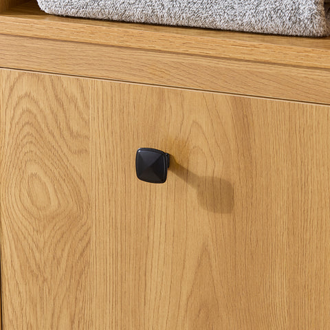 SoBuy BZR95-SN Badkamermeubel, hoge kast, opbergkast, opbergrek met 1 wasmand en 3 planken voor badkamer, 40 x 35 x 173 cm
