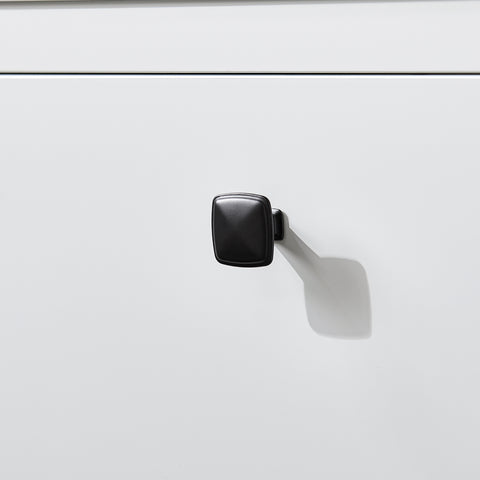 SoBuy BZR97-W Waskast met waszak, onderkast voor badkamer, commode voor badkamer, toiletkast met 3 laden en 1 wasmand, wit
