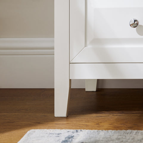 SoBuy FBT131-W Bijzettafel Nachtkastje, Sofa Bijzettafel,  Bedtafel voor Woonkamer, Slaapkamer, Kantoor