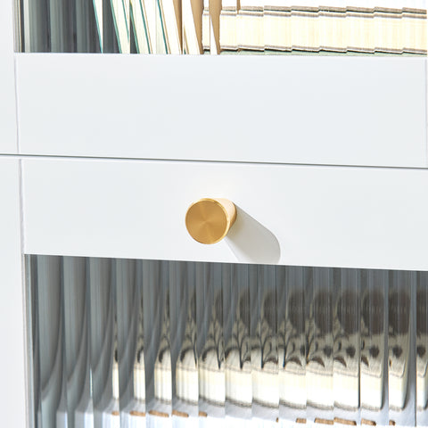 SoBuy FBT139-W Sofapunt met 2 laden Nachtkastje Bijzettafel Telefoon Koffietafel Bedtafel Salontafel, voor Woonkamer, Slaapkamer