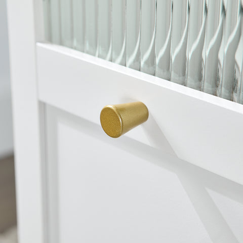 SoBuy FBT150-W Dossierkast archiefwagen printtafel printerstandaard rolcontainers opslagkast kast kast voor kantoor wit