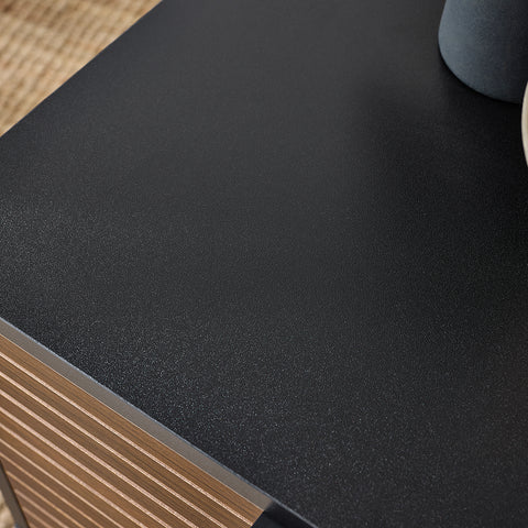 SoBuy FBT156-BR Bijzettafel Nachtkastje met 2 Laden