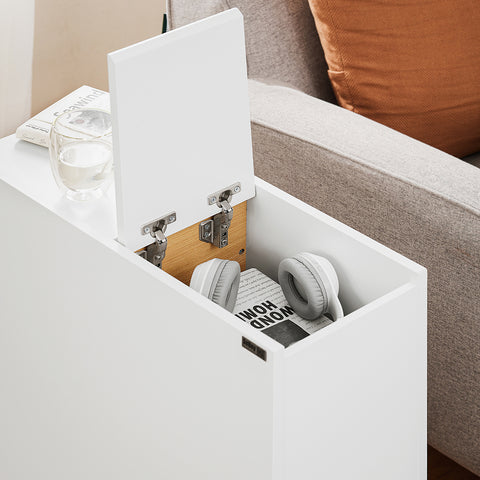 SoBuy FBT161-WN Bijzettafel