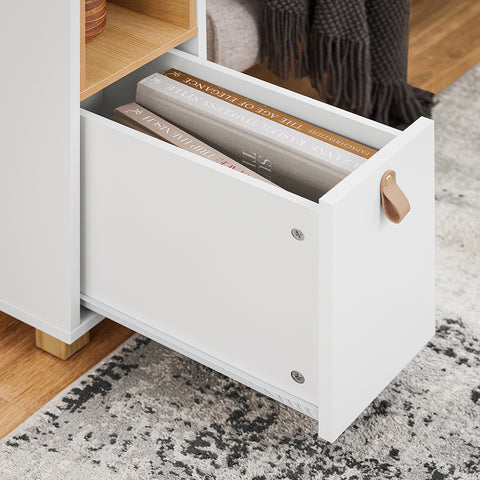 SoBuy FBT161-WN Bijzettafel