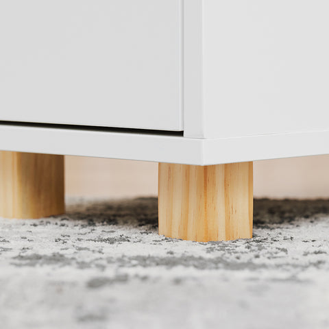SoBuy FBT161-WN Bijzettafel