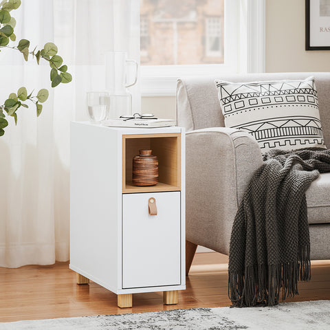 SoBuy FBT161-WN Bijzettafel