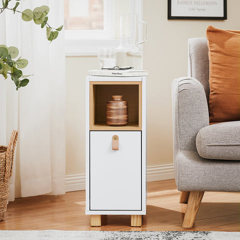 SoBuy FBT161-WN Bijzettafel