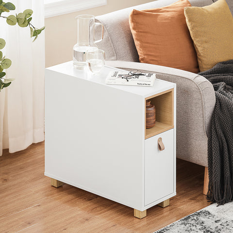 SoBuy FBT161-WN Bijzettafel