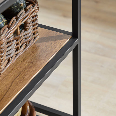 SoBuy FKW112-PF Keukentrolley Op Wieltjes - Multifunctionelle trolley ââââ‚?Serveerwagen - Keukenkast met 2 Lades en 2 Planken