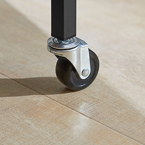 SoBuy FKW112-PF Keukentrolley Op Wieltjes - Multifunctionelle trolley ââââ‚?Serveerwagen - Keukenkast met 2 Lades en 2 Planken