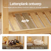 SoBuy FKW135-N keukentrolley van verkoold bamboe – houten keukentrolley met wielen, antibacterieel, vochtbestendig, geurloos, ideaal voor keuken, huis en eetkamer (58 × 40 × 86 cm)
