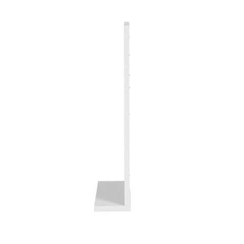 SoBuy FRG129-W Badkamerspiegel met plank Spiegel Badkamer Wandspiegel - Wit