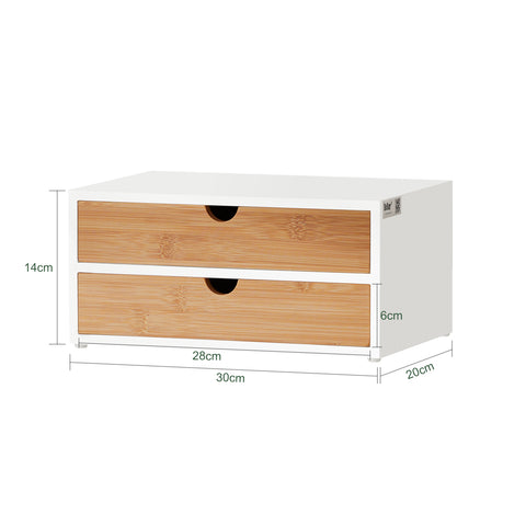 SoBuy FRG180-WN Capsulehouder voor koffie Koffiecapsule houder Bamboe Nespresso