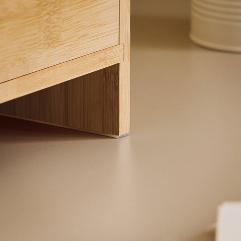 SoBuy FRG198-N Monitorstandaard Computerstandaard Bureau-organizer met 2 Laden