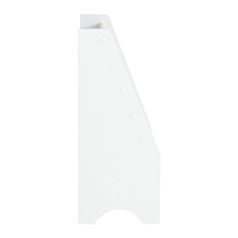 SoBuy FRG225-W Wit Boekenplank voor kinderen Kinderboekenrek Hangrek Bboekenrek krantenrek