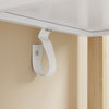 SoBuy FRG226-H-WN Smal Opbergrek 4 Lagen – Bamboe Frame, Anti-Kantelsysteem, Badkamer Waskamer Keuken Woonkamer, 20×28×90 cm