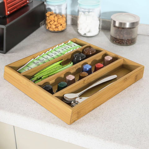 SoBuy FRG280-Sch Capsulehouder voor koffie - Koffiecapsule Houder - Zwart - Ladekast - Nespresso