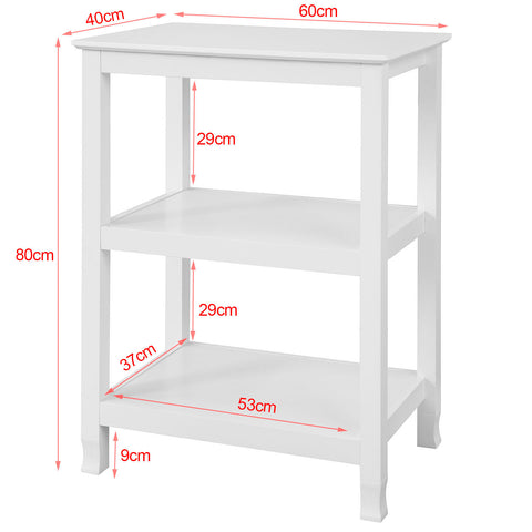 SoBuy FSB18-W Consoletafel Hal Kast Bijzettafel Ttelefoon Tafel Printer