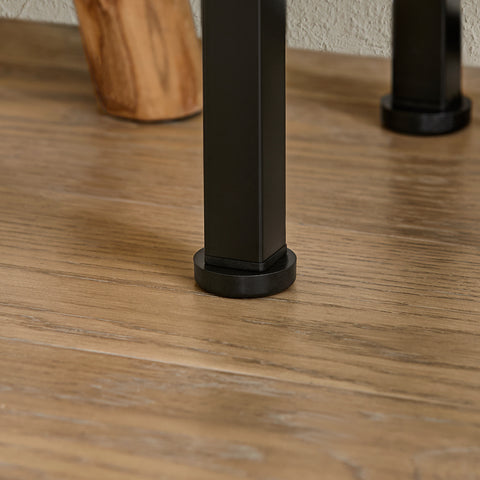 SoBuy FSB19-E Consoletafel, bijzettafel, bankpunt, haltafel voor woonkamer, slaapkamer, frame en 4 ijzeren poten