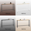 Pre-order SoBuy FSB19-Z Console Tafel voor Hal - Robuuste Metalen Structuur, Ultra Dun Design - Perfect voor Woonkamer, Slaapkamer, Hal - 120x20x65cm
