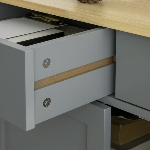 SoBuy FSB25-HG Dressoir Dressoir Opbergkast Console Tafel Opbergkast voor Entree Slaapkamer Woonkamer