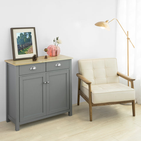 SoBuy FSB25-HG Dressoir Dressoir Opbergkast Console Tafel Opbergkast voor Entree Slaapkamer Woonkamer