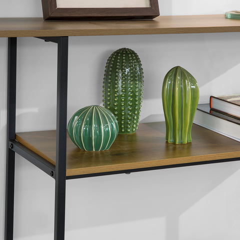 SoBuy FSB35-PF Console Tafel Entree Tafel Dressoir Sideboard Bijzettafel Bijzettafel met 3 opbergplanken