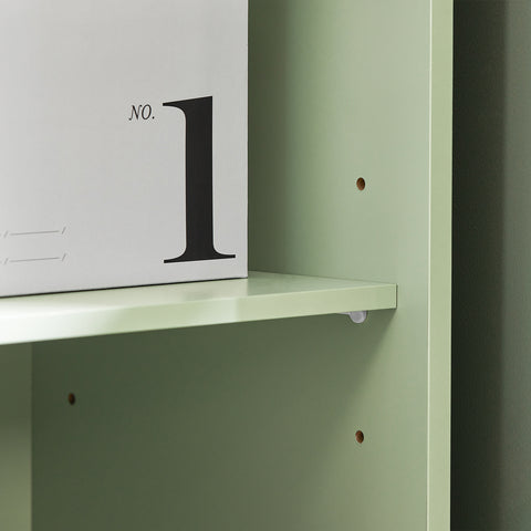 SoBuy FSB61-GR Gangkast, Schoenenkast, Opbergkast, Bijzetkast, Dressoir met Glazen Schuifdeur, Schoenenkist, Zijkast