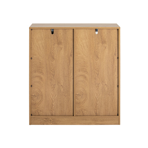SoBuy FSB65-N Dressoir, schoenenkast met schuifdeur, commode, kast, keukenkast, halkast, lowboard, buffet