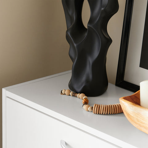 SoBuy FSR110-W Schoenenkast met 3 Kleppen