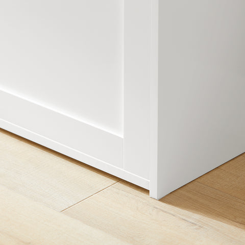 SoBuy FSR144-WN Schoenenkast met 3 Kleppen Schoenenrek Gangkast, Opbergkast voor Schoenen, Schoenenkist Schoenenrek