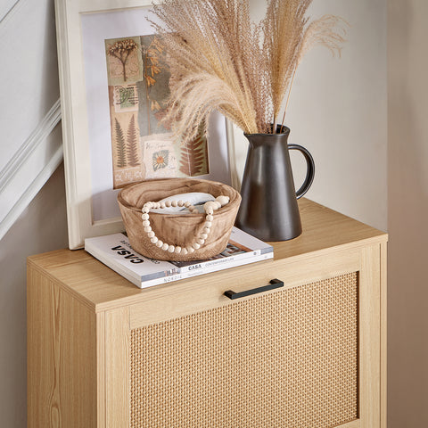 SoBuy FSR155-N Schoenenkast met 3 Kleppen, Schoenencommode, Schoenenrek, Schoenenkist, Gangkast, Opbergkast voor Schoenen
