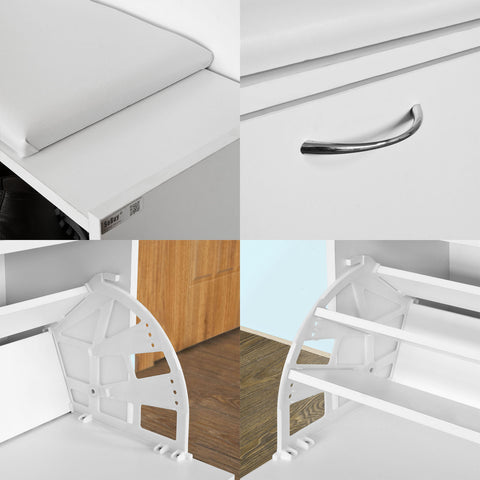 SoBuy FSR16-W Schoenenrek | Wit | MDF | 60 x 30 x 48