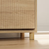 SoBuy FSR214-N Schoenenkast smal, 24 cm, houten schoenenkast, grote capaciteit tot 47, modern Scandinavisch design, perfect voor entree, hal, familie, hout, 100 x 24 x 83 cm