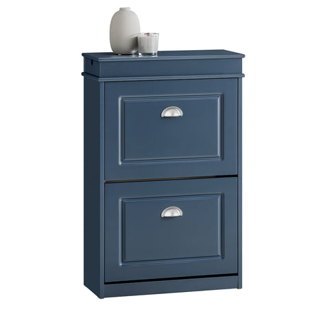 SoBuy FSR78-B Schoenenrek, schoenenopslag, ingangsmeubels, schoenenkast, schoenenkast met 2 kleppen, 1 lade en 1 haak