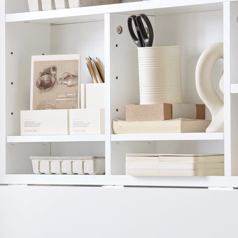 SoBuy FWT07-II-W Bureau Opklapbare wandtafel met geïntegreerde wandkast, opvouwbare keukentafel, eettafe