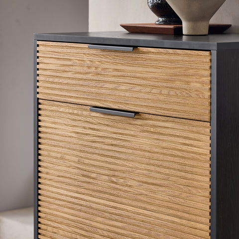 SoBuy HFSR03-SCH Schoenenkast, halmeubel, schoenenopbergkast, schoenenkast met 1 lade en 2 kleppen voor entree, hal en woonkamer