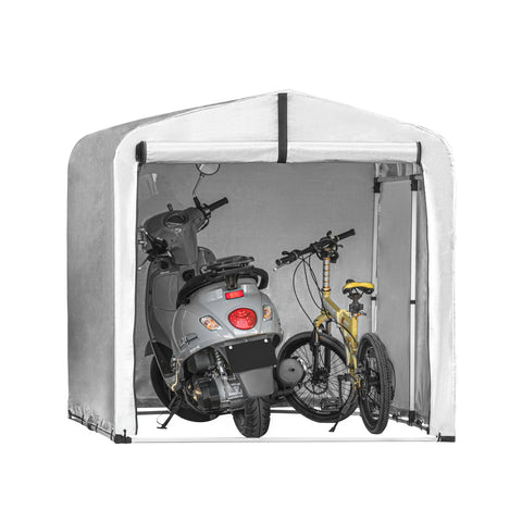 SoBuy KLS11-L Folie-apparatuurhuis, Multifunctionele Overkapping, Folietent, Tuinschuur, Garagetent, Fietsengarage