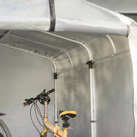 SoBuy KLS11-L Folie-apparatuurhuis, Multifunctionele Overkapping, Folietent, Tuinschuur, Garagetent, Fietsengarage
