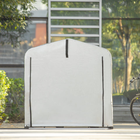 SoBuy KLS11-L Folie-apparatuurhuis, Multifunctionele Overkapping, Folietent, Tuinschuur, Garagetent, Fietsengarage