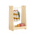 SoBuy KMB102-N Kledingrek voor Kinderen, Kledingkast voor Kinderen, Kledingrek Kinderkamer in Beervorm, 71 x 40 x 110 cm