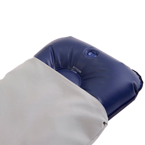 SoBuy OGS32-GR | 4-in-1 Tent met opvouwbaar  verhoogd bed, dak, slaapzak, luchtmatras  | Maximale belasting 114 kg | 1 Persoon | Groente