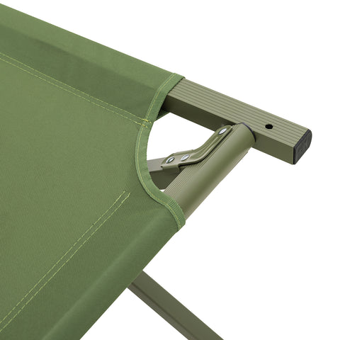 SoBuy OGS32-II-GR Campingbed Buitenkampeertent met lampenhaken en schoenenopbergvakken 3-in-1 Persoon Praktisch Kampeerbed