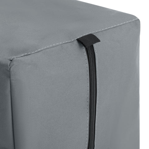 SoBuy OGS32-II-L-HG Buitenkampeertent met lampenhaken en schoenenopbergvakken 3-in-1 praktisch veldbed