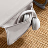 Pre-order SoBuy OGS35-MIx2 | Set van 2 | Ligstoel | Tuinstoel | Opvouwbaar | Verstelbaar | met Hoofdsteun en Zijzak | Beige